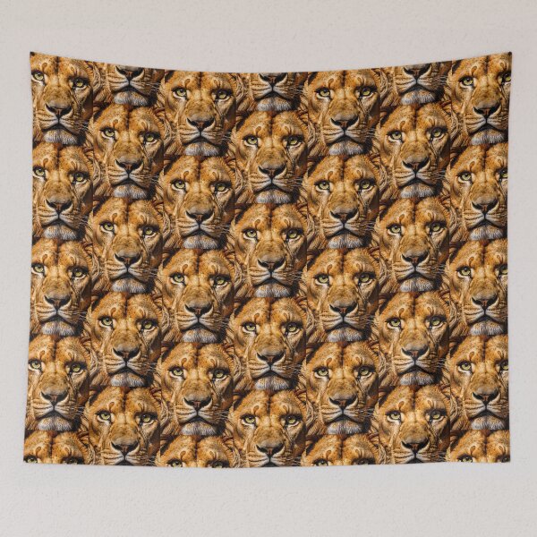 Item preview, Portrait Of A Lion designed and sold by JoyPhotoArt.