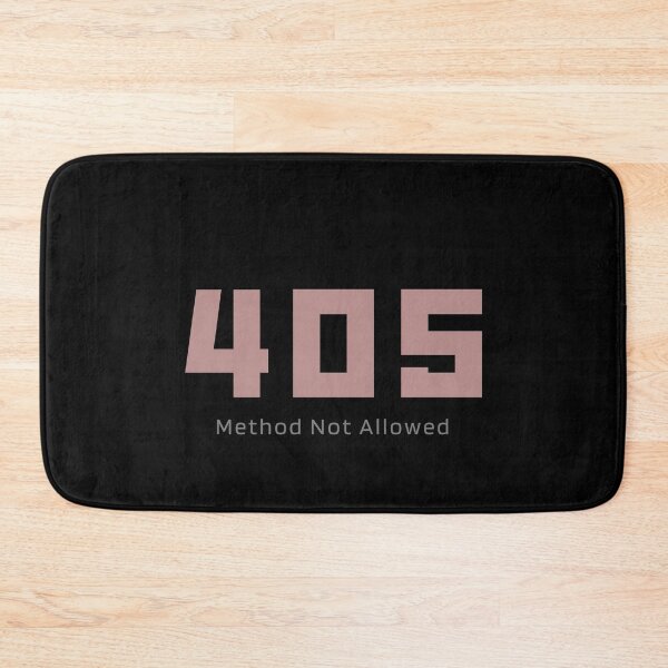 Item preview, HTTP status codes: 405(Method Not Allowed) designed and sold by S9View.