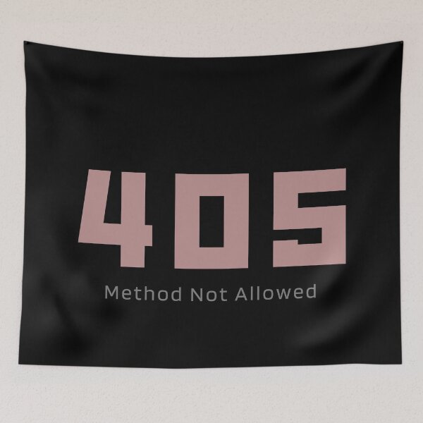 Item preview, HTTP status codes: 405(Method Not Allowed) designed and sold by S9View.