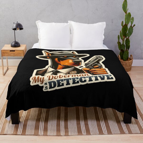 Item preview, Detective Doberman designed and sold by ThisDress.