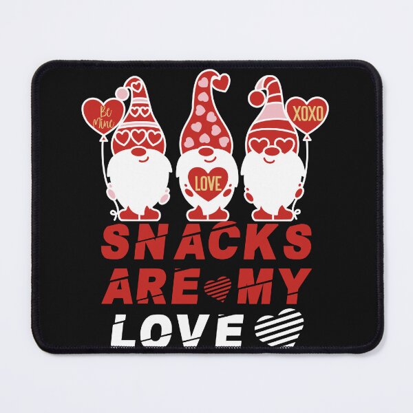 Item preview, Snacks Are My Love Language Funny Gnome Valentines Day with hearts designed and sold by Empiredesigner3.