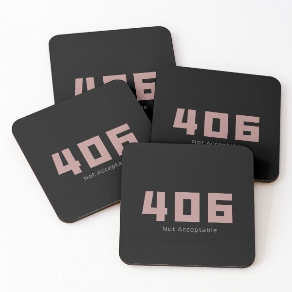 Item preview, HTTP status codes: 406(Not Acceptable) designed and sold by S9View.