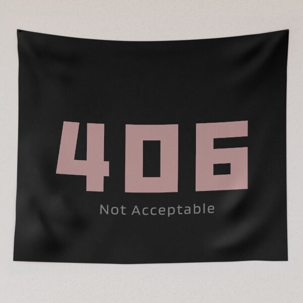 Item preview, HTTP status codes: 406(Not Acceptable) designed and sold by S9View.