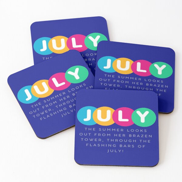 Item preview, July, The Summer looks out from her Brazen Tower! designed and sold by Kimmi graphics.