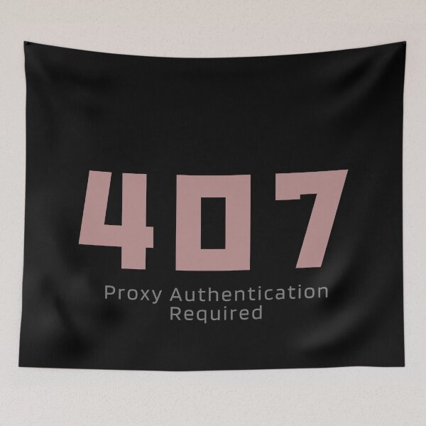 Item preview, HTTP status codes: 407(Proxy Authentication Required) designed and sold by S9View.