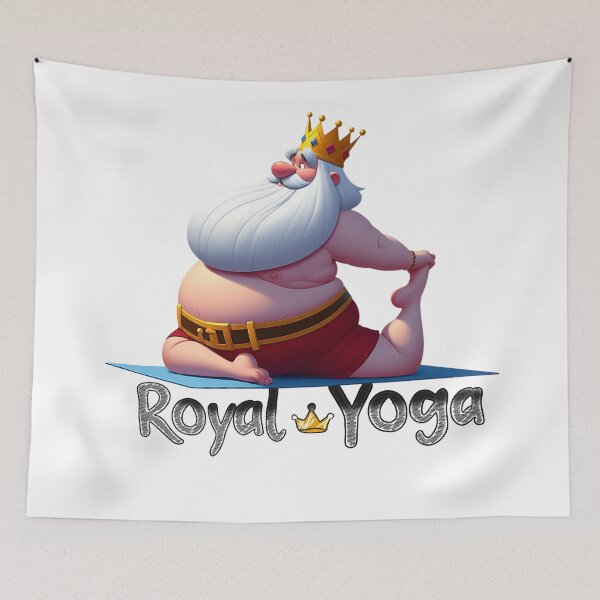 Aperçu de l'œuvre Yoga Royal créée et vendue par NickTaroDesign.