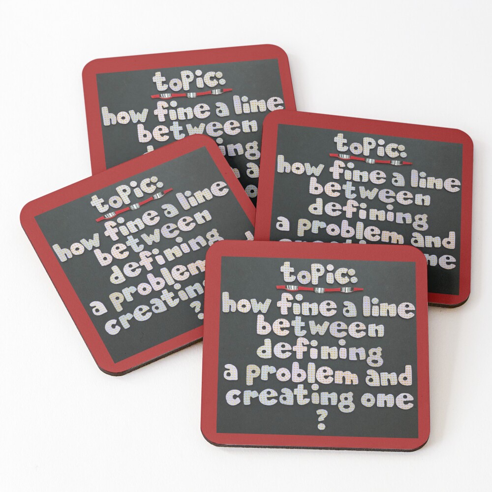 Item preview, Coasters (Set of 4) designed and sold by prunellaparsnip.