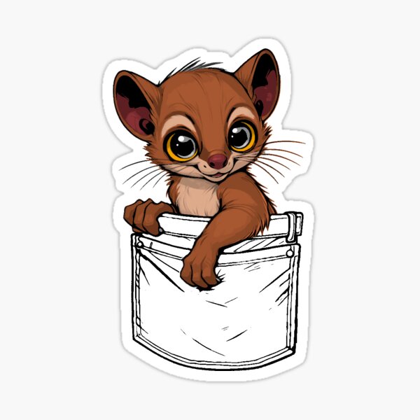 Item preview, Fossa in a Pocket designed and sold by barrymw.