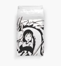 Sen and Haku - Spirited Away Duvet Cover
