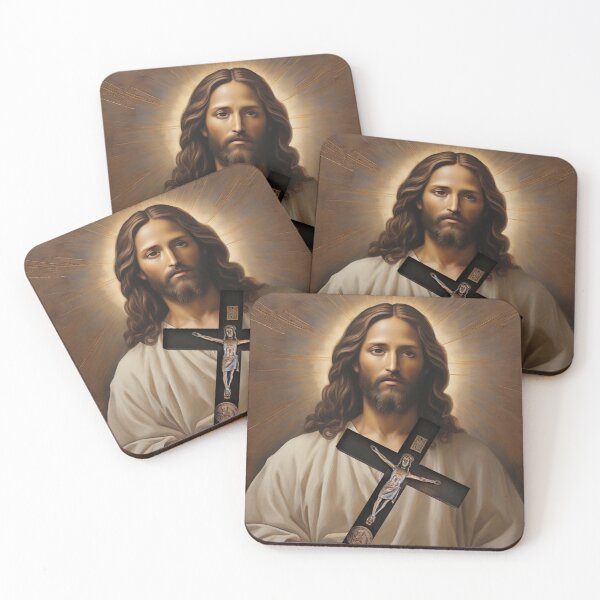 Item preview, Jesus Christ; Son of God; designed and sold by StickerApe.