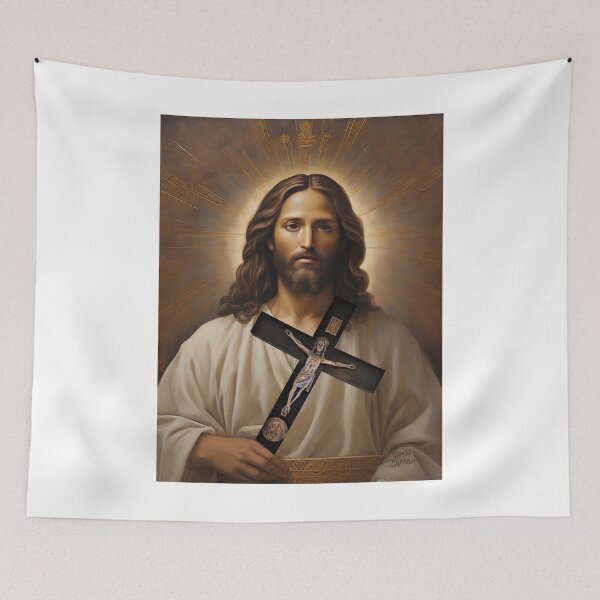 Item preview, Jesus Christ; Son of God; designed and sold by StickerApe.
