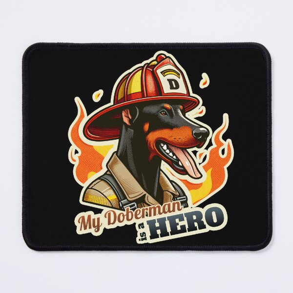 Item preview, Fireman Doberman designed and sold by ThisDress.