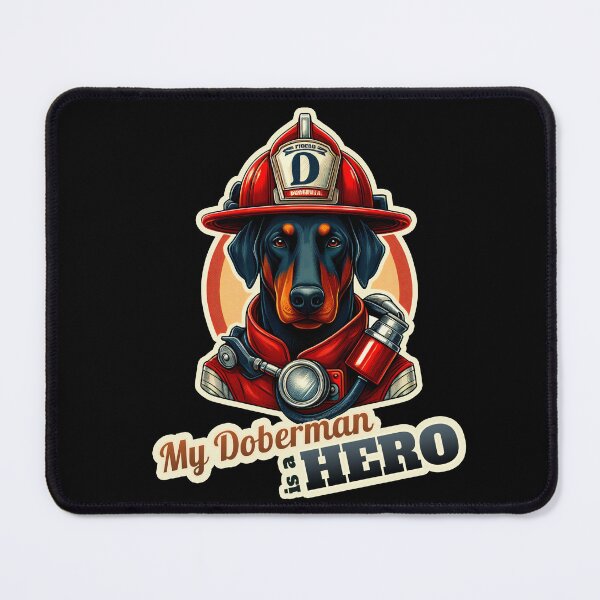 Item preview, Fireman Doberman designed and sold by ThisDress.