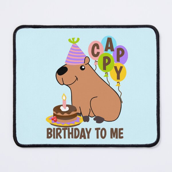 Item preview, Capybara birthdays, designed and sold by giftfromheart.