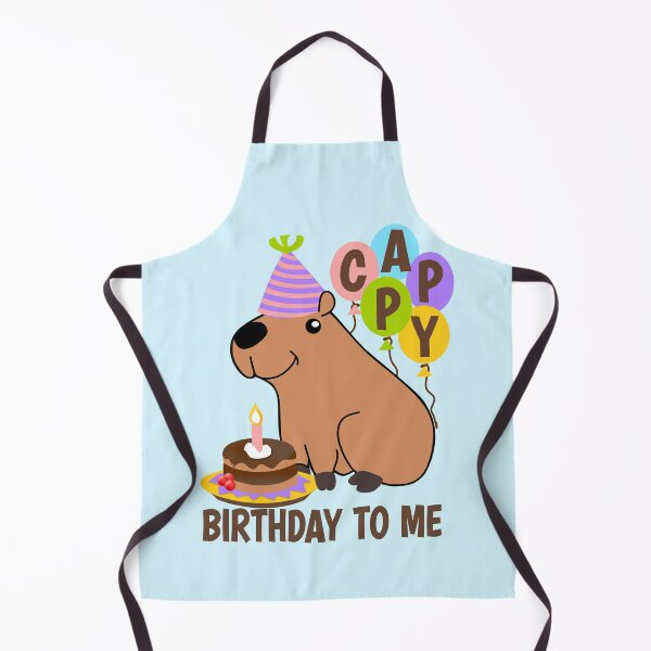 Item preview, Capybara birthdays, designed and sold by giftfromheart.