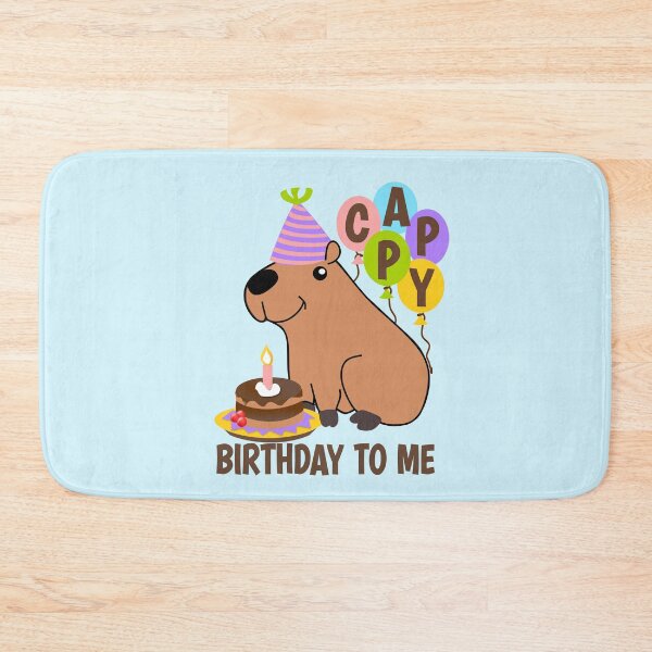 Item preview, Capybara birthdays, designed and sold by giftfromheart.