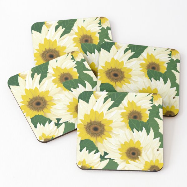 Item preview, Sunflower Tile 15: Golden Orb of Summer Joy in Towering Petals of Radiance designed and sold by TheBrainArt.
