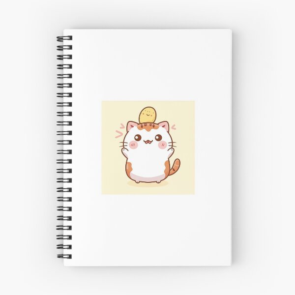 Item preview, Cute Kawaii Cat with Potato designed and sold by LumeaArt.