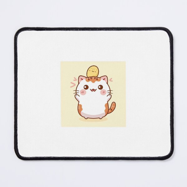 Item preview, Cute Kawaii Cat with Potato designed and sold by LumeaArt.