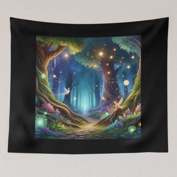 Item preview, Enchanted Forest Whispers designed and sold by BestArtByArvind.