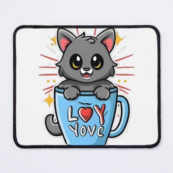 Item preview, Lovely Cute Dog Mug designed and sold by luckyanimechann.