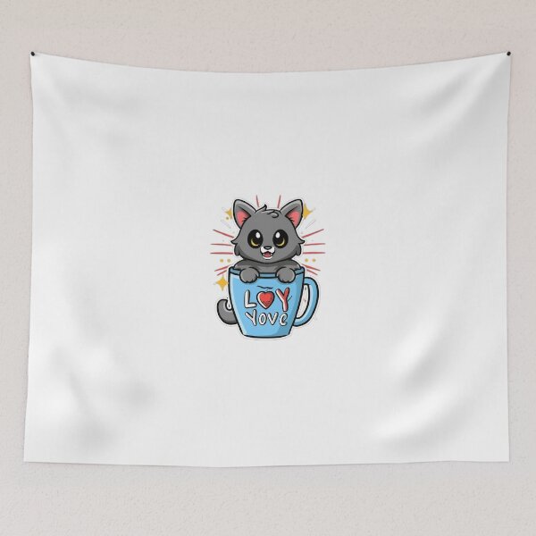 Item preview, Lovely Cute Dog Mug designed and sold by luckyanimechann.