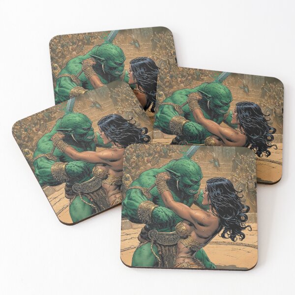 Item preview, Martian Duel: Princess Of Mars Dejah Thoris vs. Green Martian Warrior designed and sold by Very Peculiar.