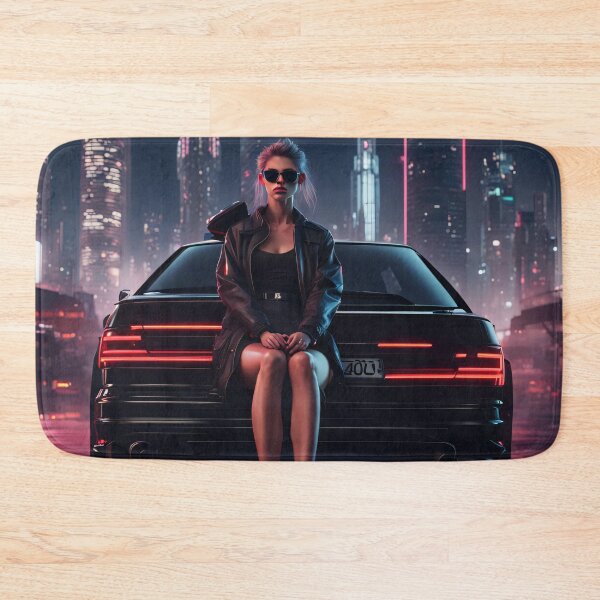 Item preview, Cyberpunk art concept, sifi car with woman designed and sold by Salimgor Hangaround Music.