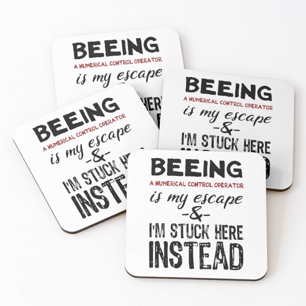 Item preview, Beeing A Numerical Control Operator is my escape designed and sold by BYNDART.