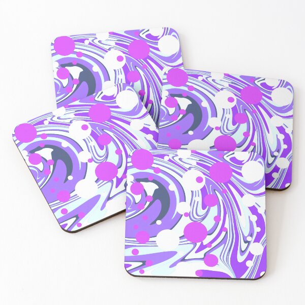 Item preview, Purple Dominant Pattern with Polkadot designed and sold by Pattern Hub.