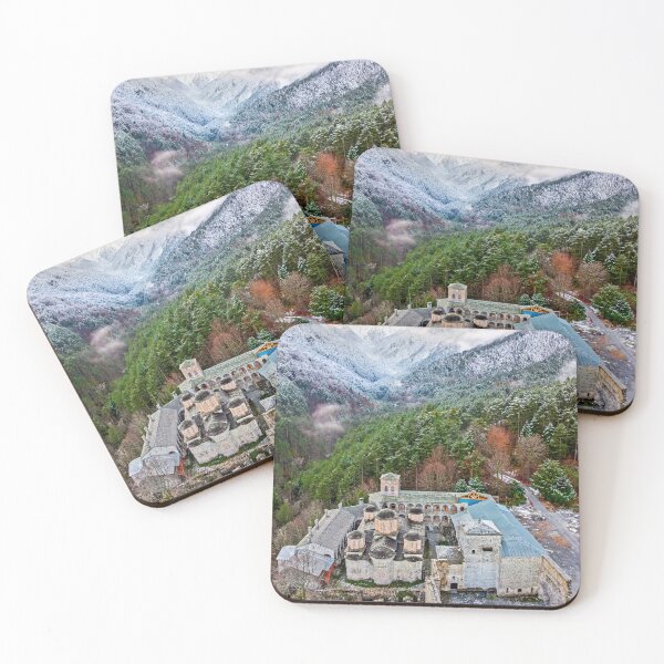 Item preview, The old monastery of mount Olympus designed and sold by Hercules Milas.