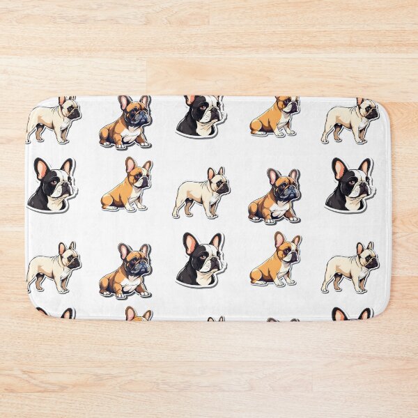 Item preview, Collection of 4 french bulldogs designed and sold by Metaverse8.