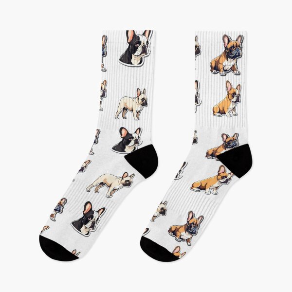Item preview, Collection of 4 french bulldogs designed and sold by Metaverse8.