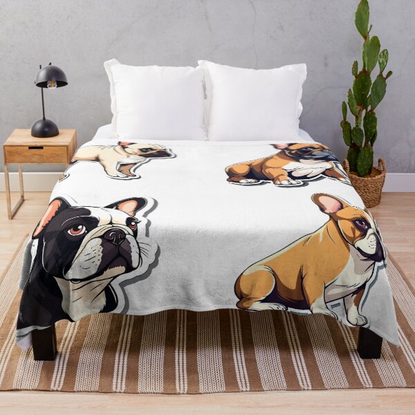 Item preview, Collection of 4 french bulldogs designed and sold by Metaverse8.