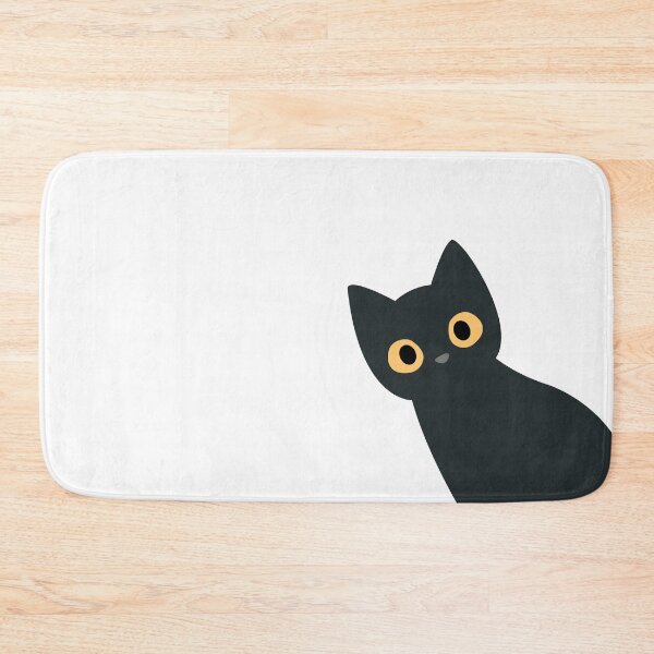 Item preview, Curious Cat: Peek at your own risk. designed and sold by Wise-Geek.