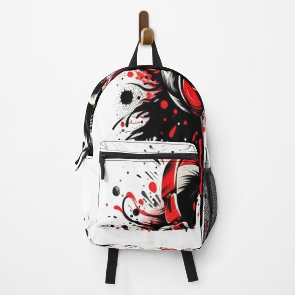 Item preview, Graffiti splash monkey head with red headphones designed and sold by danny-Dsign.