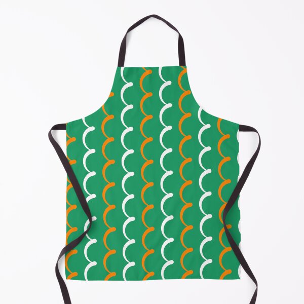 Item preview, Shamrock Green White Orange Ireland Tricolor Irish Gaelic Language Folklore Flag Pattern designed and sold by PenguinForests.