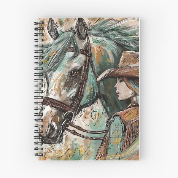 Item preview, Cowgirl Dreaming designed and sold by TraceyMackieArt.