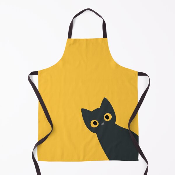 Item preview, Curious Cat: Peek at your own risk. designed and sold by Wise-Geek.