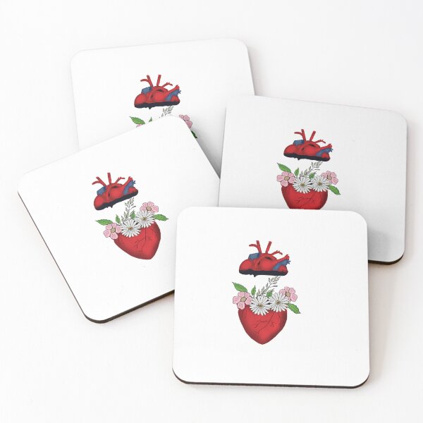 Item preview, Flowers frame the human heart designed and sold by Ysmn66.