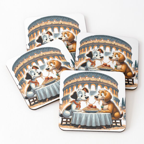 Item preview, Rome Romance: Puppy Love and Pasta by the Colosseum designed and sold by PunnyPawsShop.