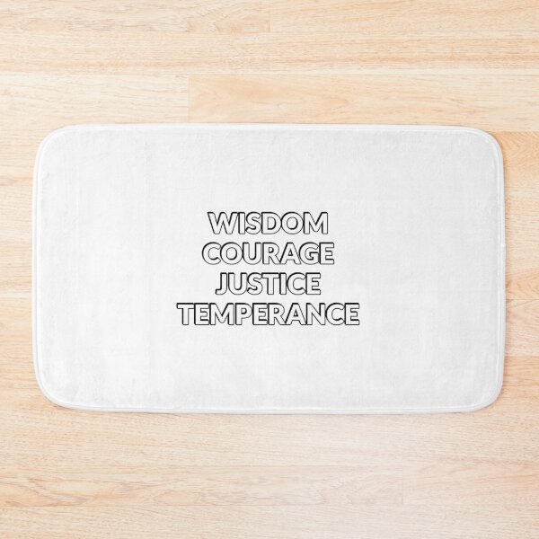 Item preview, Stoic virtues designed and sold by Inspirationmotivation.