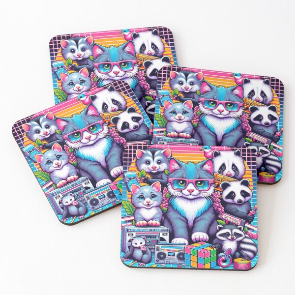 Item preview, Retro Critters' Playtime designed and sold by CyberQuesters.