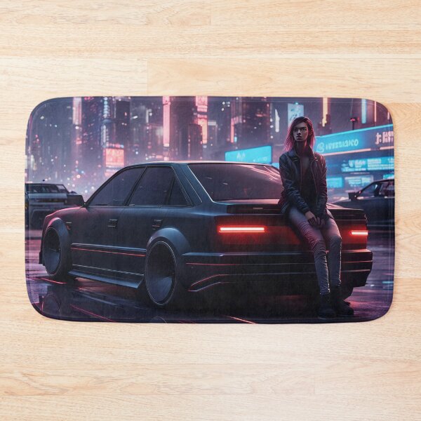 Item preview, Cyberpunk art concept futuristic AudiA80 with woman designed and sold by Salimgor Hangaround Music.