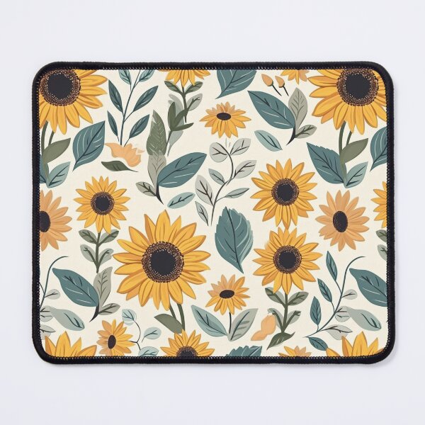 Item preview, Zesty Sunflowers Seamless Patterns 4 designed and sold by GoldenBubbleGum.