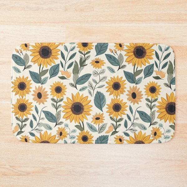 Item preview, Zesty Sunflowers Seamless Patterns 4 designed and sold by GoldenBubbleGum.