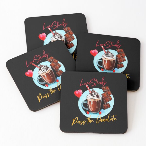 Item preview, Love Stinks, Pass The Chocolate Design | Valentine Design designed and sold by KansydMerch.