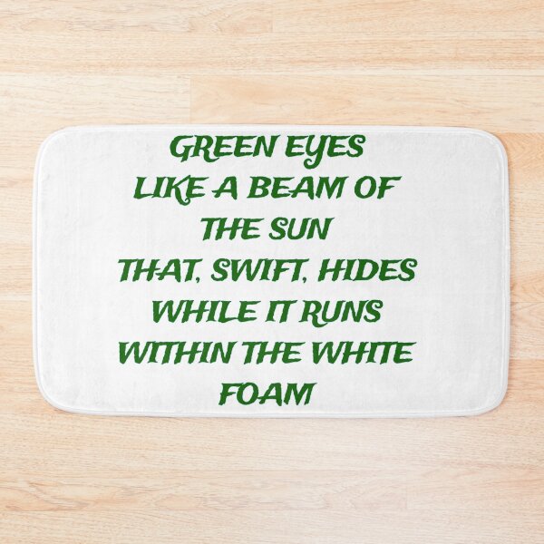 Item preview, Dark Moor Green Eyes Lyrics  designed and sold by Megaera8.