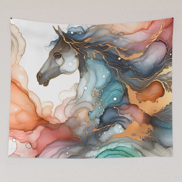 Item preview, Lustrous Gallop designed and sold by MoodThreads.