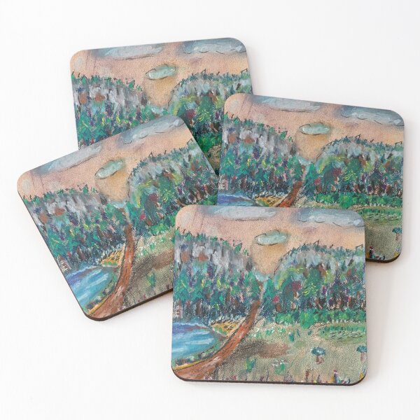 Item preview, Warm Mountain Sky designed and sold by Misfitcane.